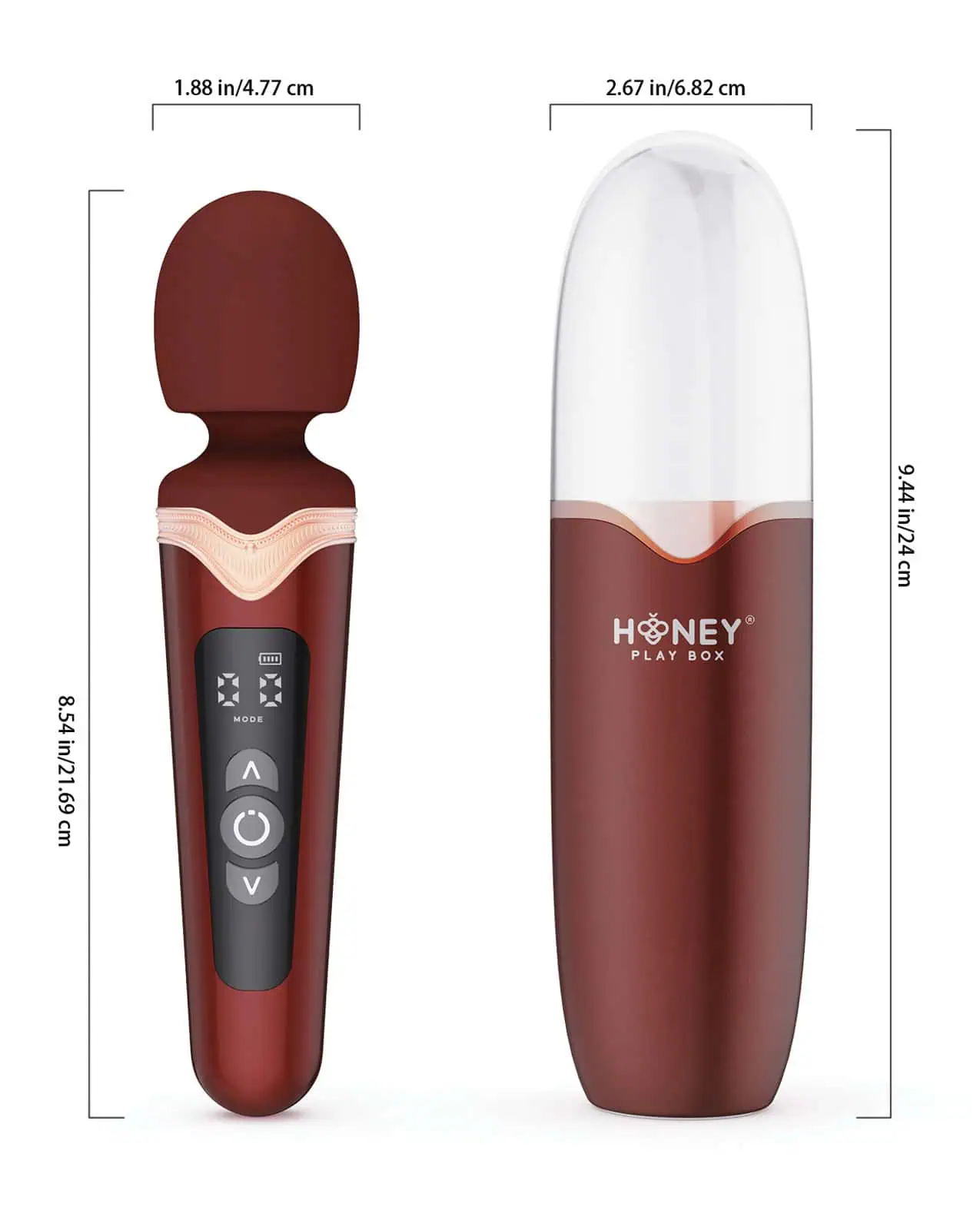 STORMI Powerful Wand Massager w/Charging Case - Image 2