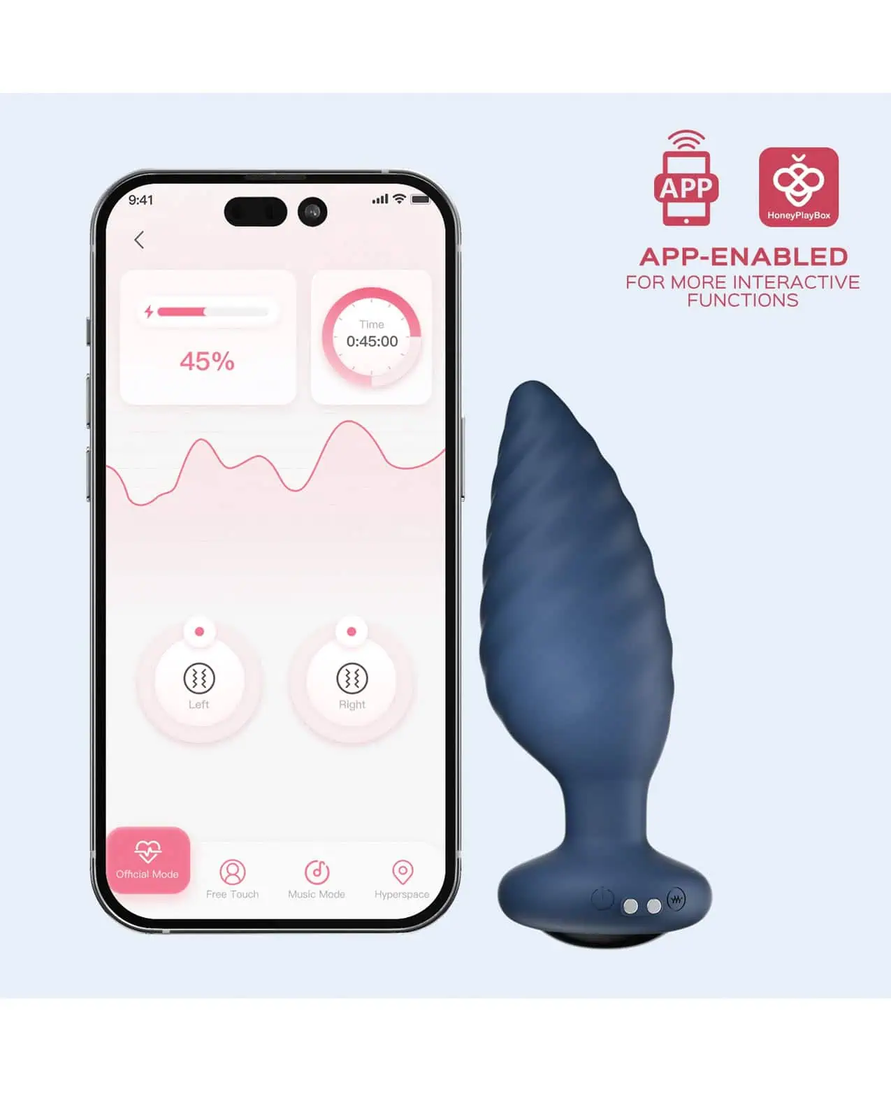 Noah App-Controlled Rotating Butt Plug - Image 3