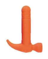 Love Tap the Hammer Vibrator - Orange - Image 1