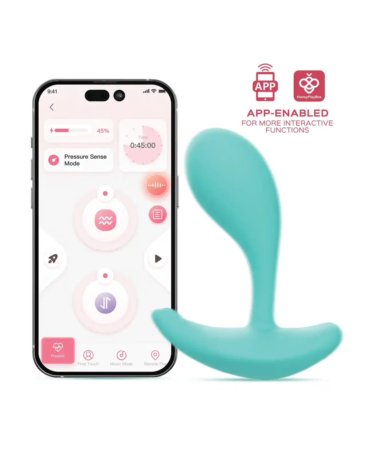 Oly 2 Pressure Sensing App-Enabled Wearable Clit & G Spot Vibrator - Blue - Image 2