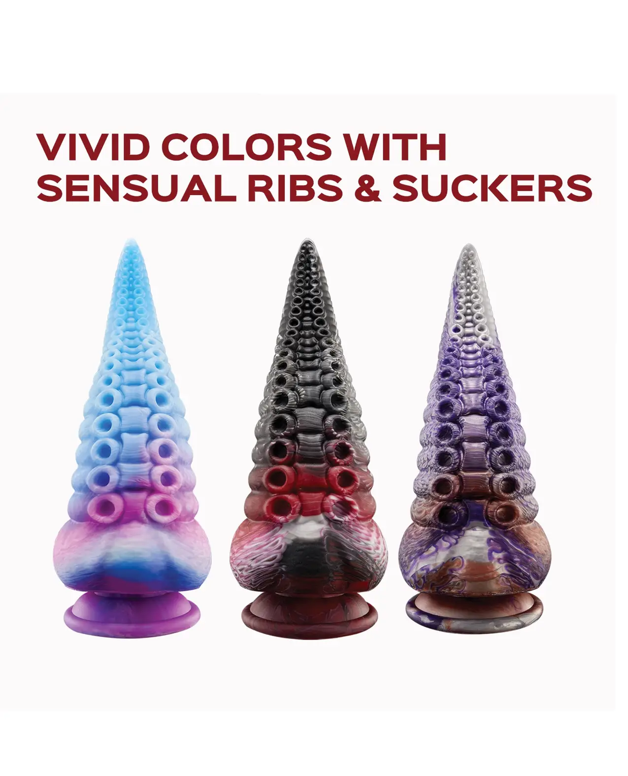 Lava Tentacle Shape Dildo - Image 2