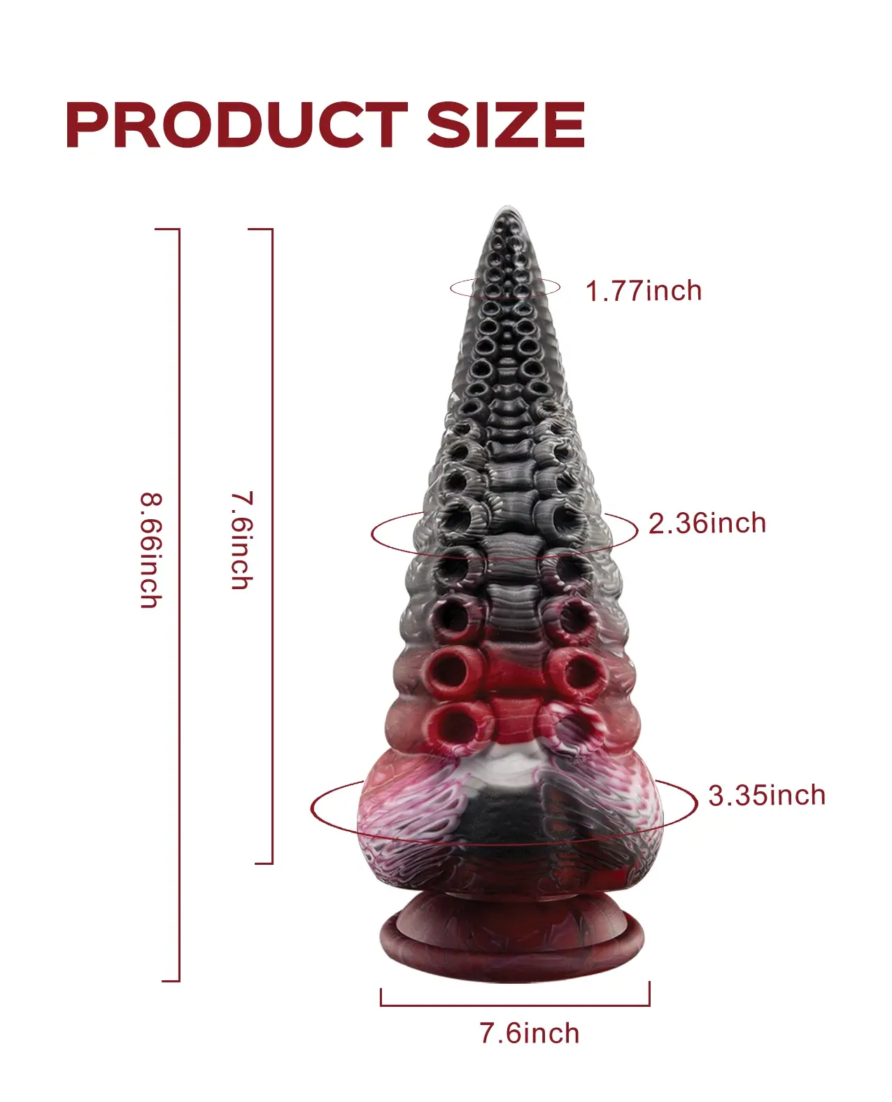 Lava Tentacle Shape Dildo - Image 4