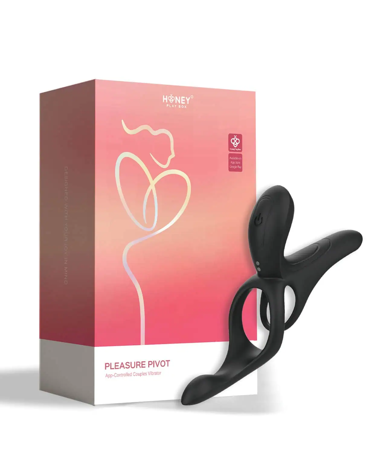 Pleasure Pivot App-Controlled Couples Vibrator - Image 4