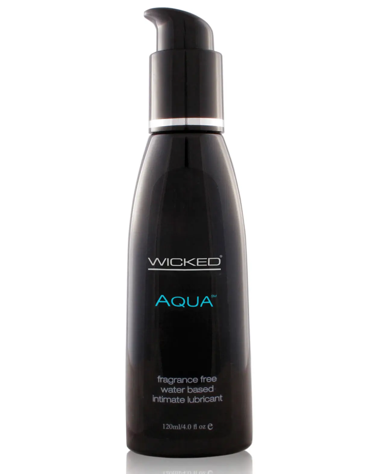 Wicked Sensual Care Aqua Water Based Lubricant - 4 oz Fragrance Free - Image 2