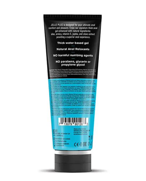 Wicked Jelle Plus Lube 8oz - Image 2