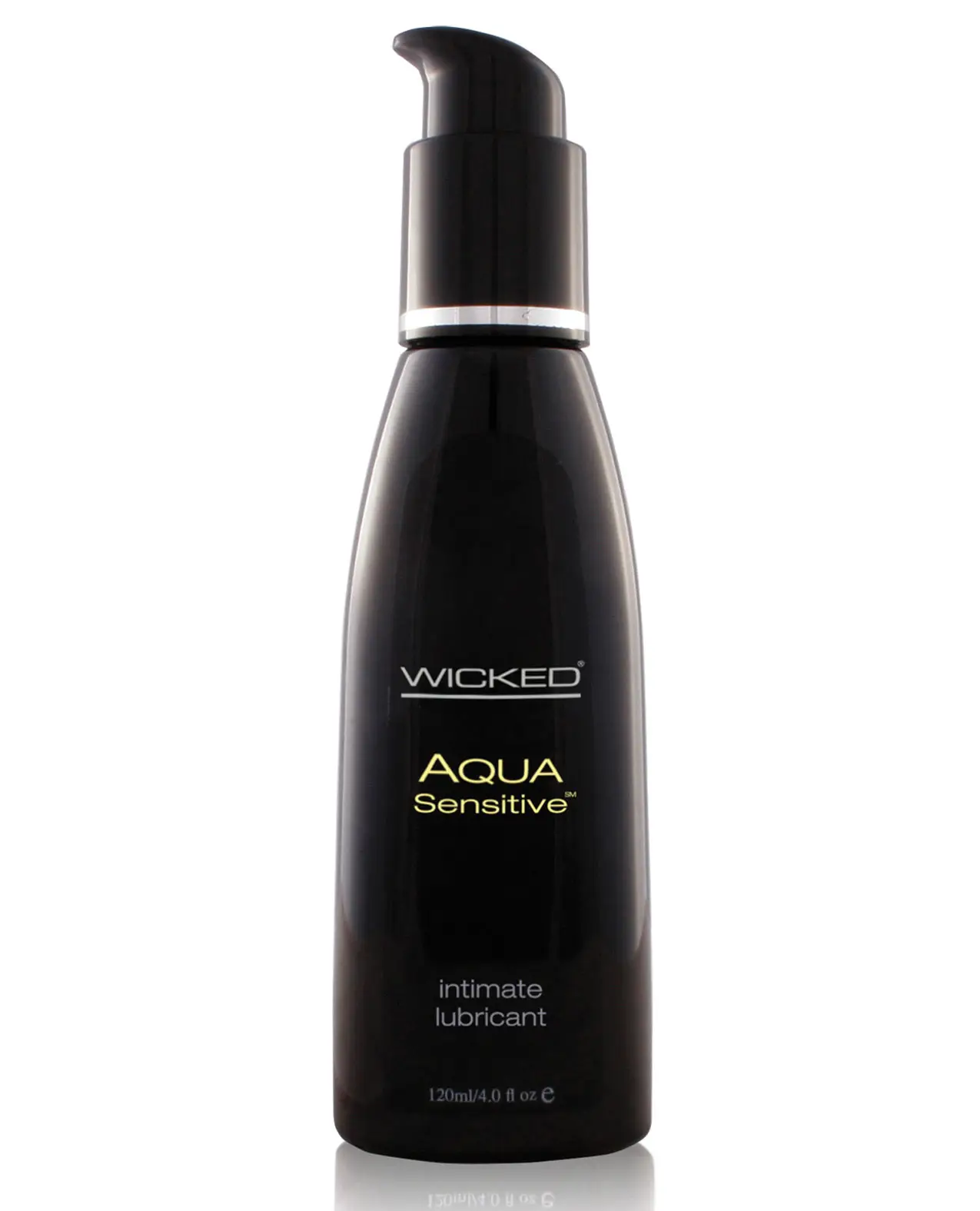 Wicked Sensual Care Hypoallergenic Aqua Sensitive Water Based Lubricant - 4 oz Unscented - Image 2