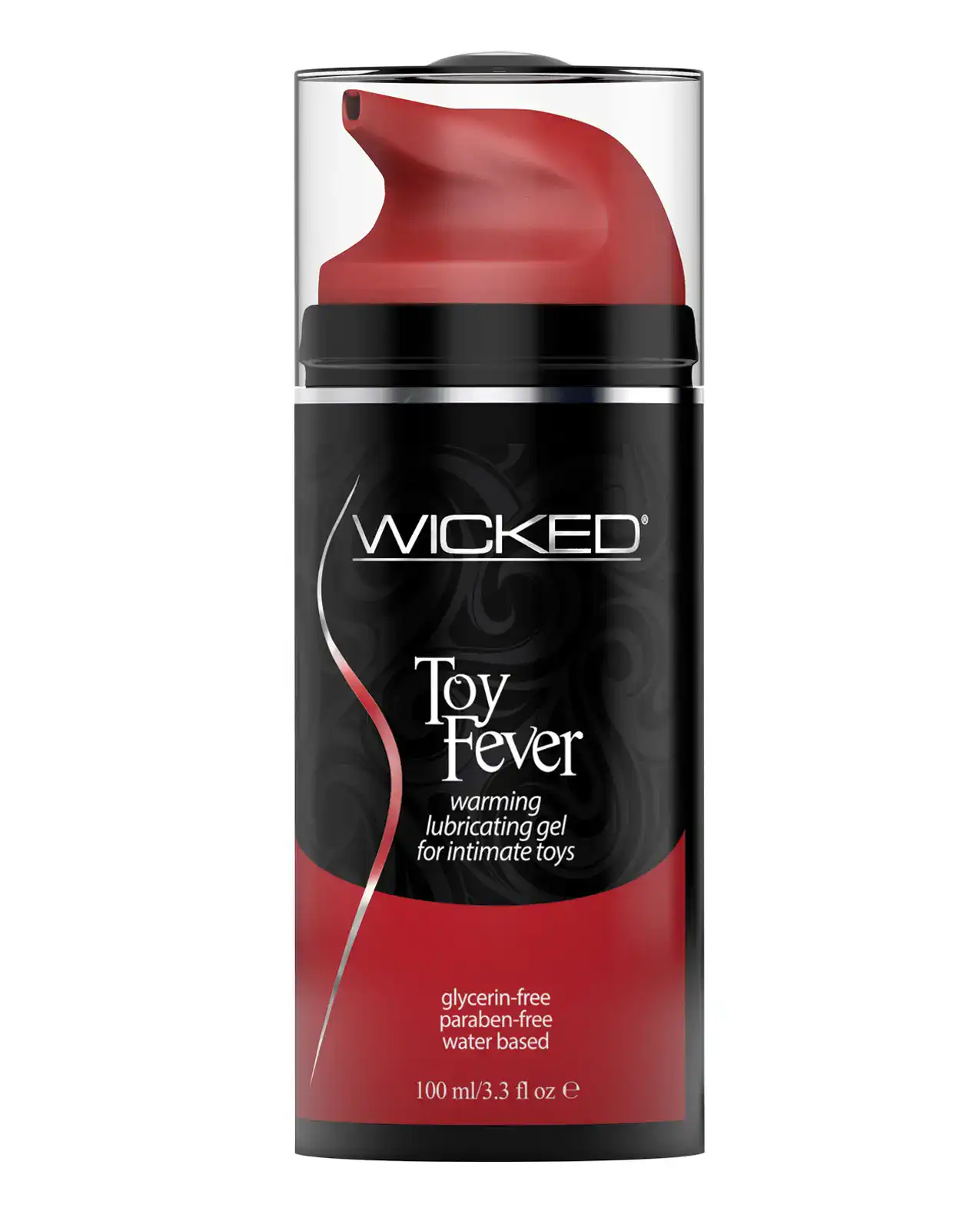 Wicked Sensual Care Toy Fever Water Based Warming Lubricant - 3.3 oz - Image 2