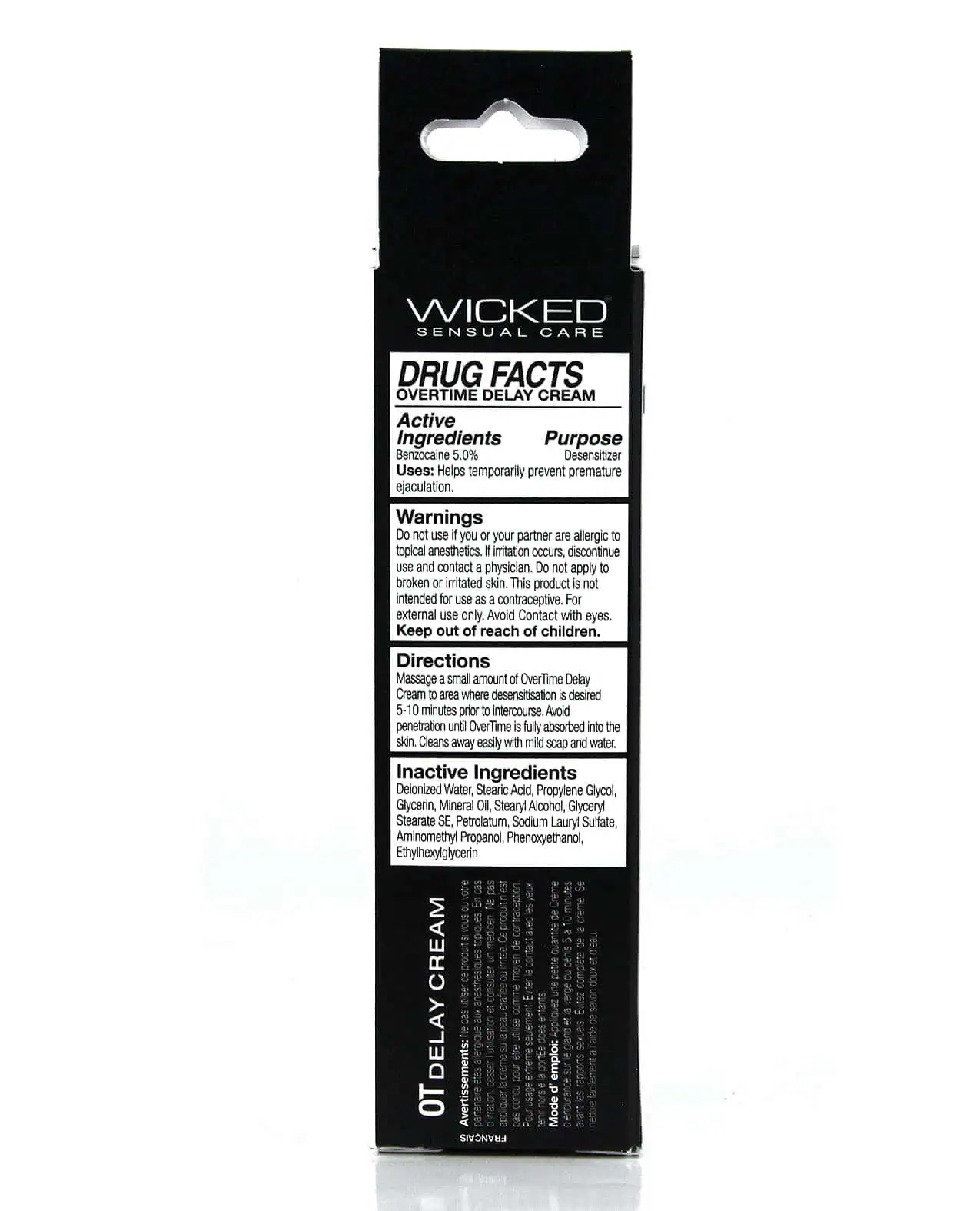 Wicked Sensual Care Overtime Delay Cream/Prolonger For Men - 1 oz - Image 4