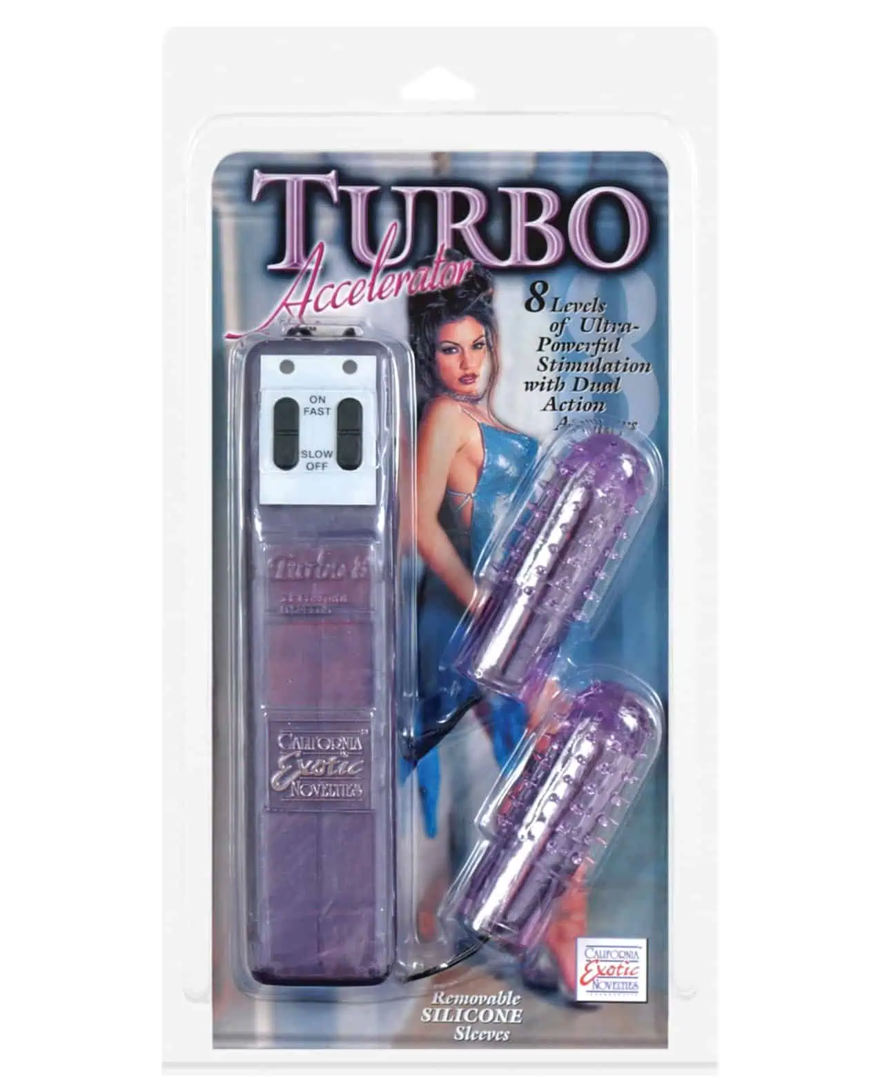 Pocket Exotics Turbo 8 Accelerator Double Bullets - Purple - Image 3