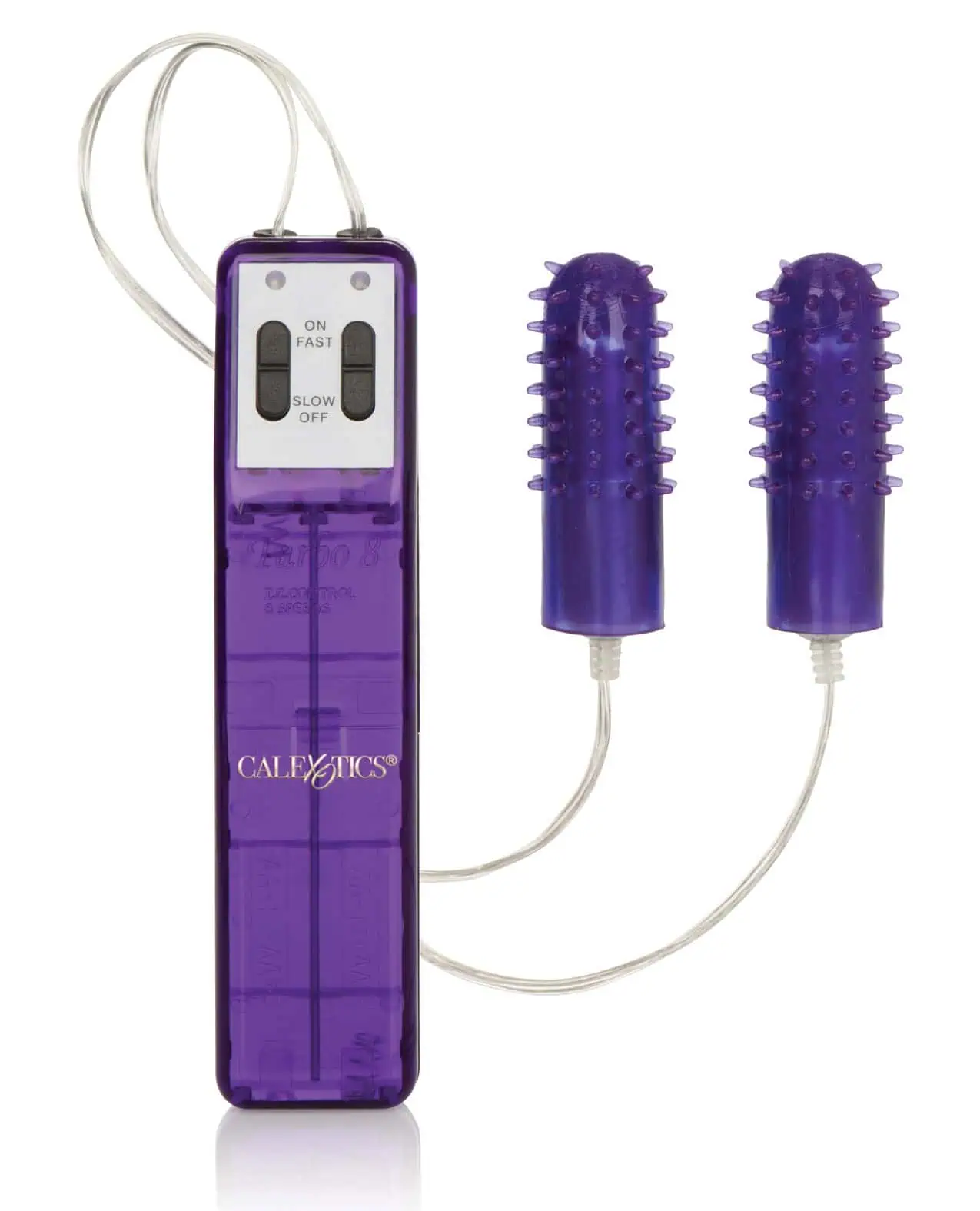 Pocket Exotics Turbo 8 Accelerator Double Bullets - Purple - Image 5