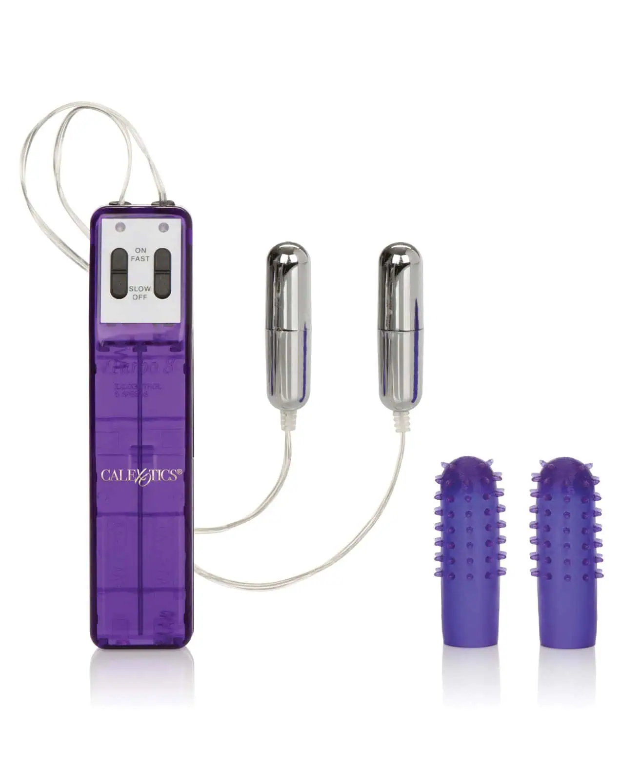 Pocket Exotics Turbo 8 Accelerator Double Bullets - Purple - Image 6