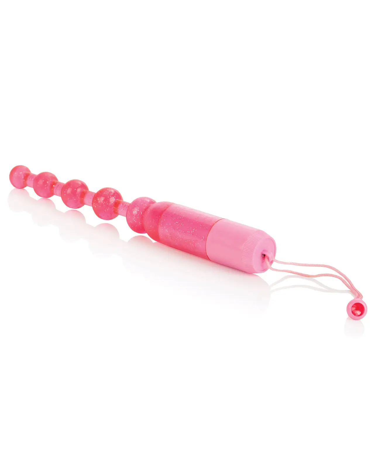 Vibrating Pleasure Beads Waterproof - Pink - Image 3