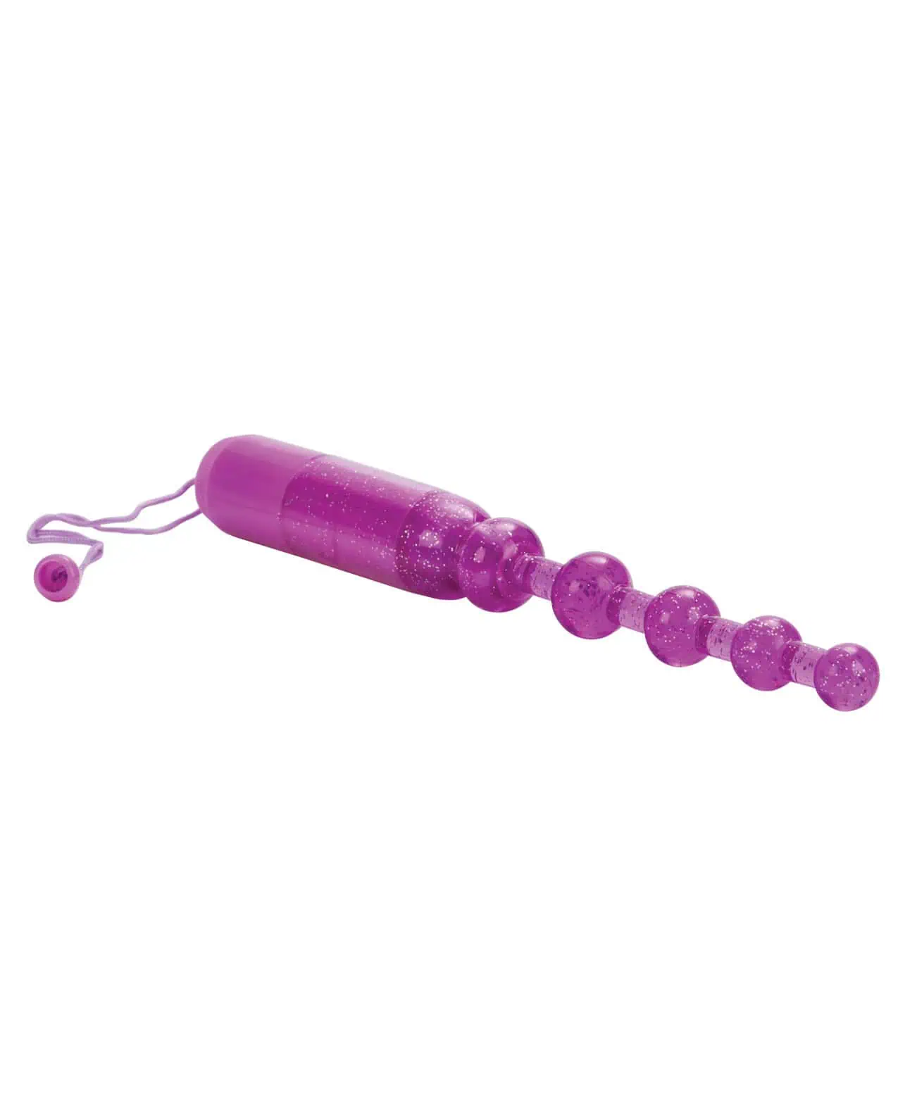 Vibrating Pleasure Beads Waterproof - Purple - Image 6