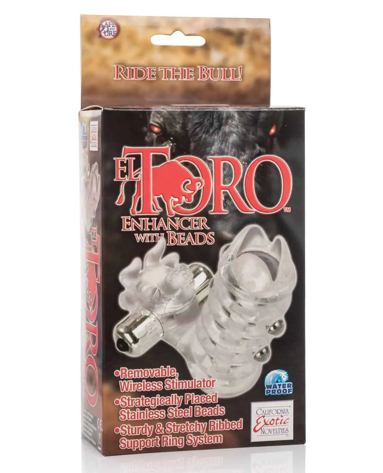 El Toro Enhancer w/Beads - Clear - Featured Image