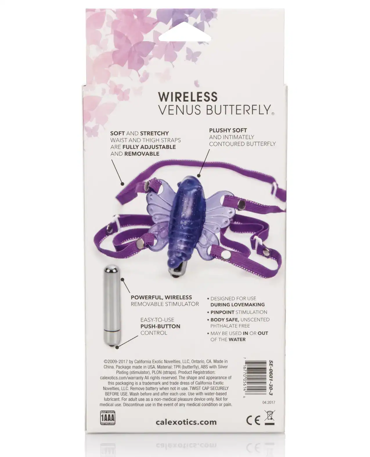 Wireless Venus Butterfly - Purple - Image 2