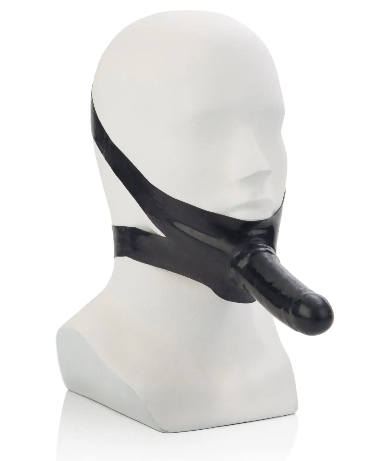Accommodator Latex Dong - Black - Image 3
