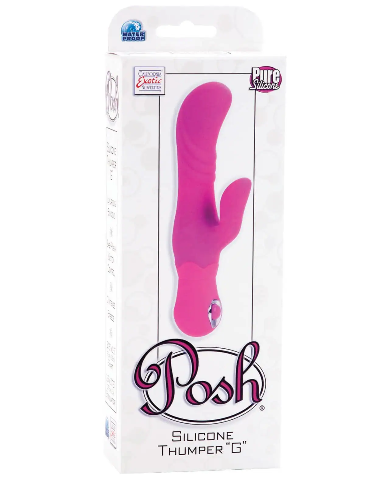 Posh Silicone Thumper G - Pink - Image 3