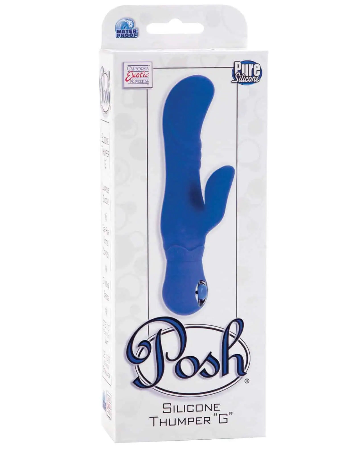Posh Silicone Thumper G - Blue - Image 3