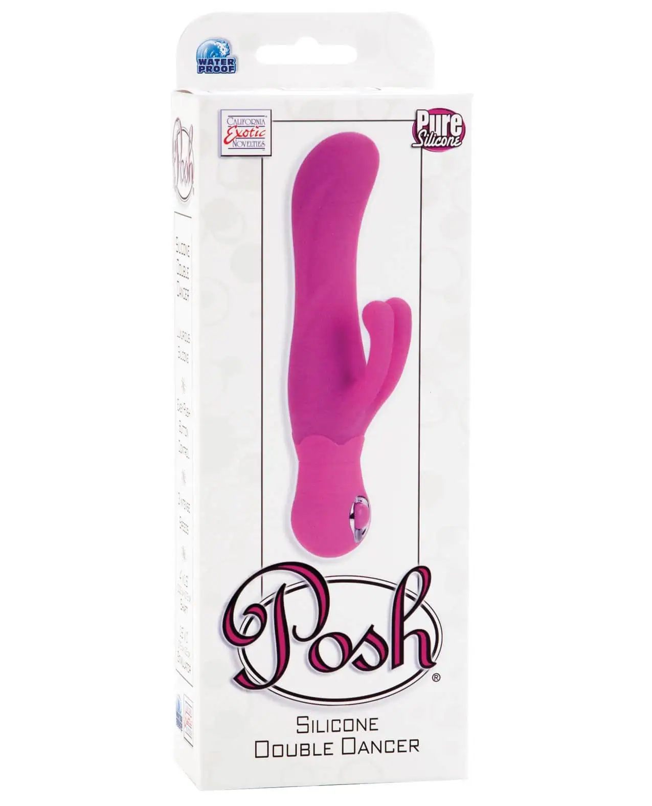 Posh Silicone Double Dancer - Pink - Image 3