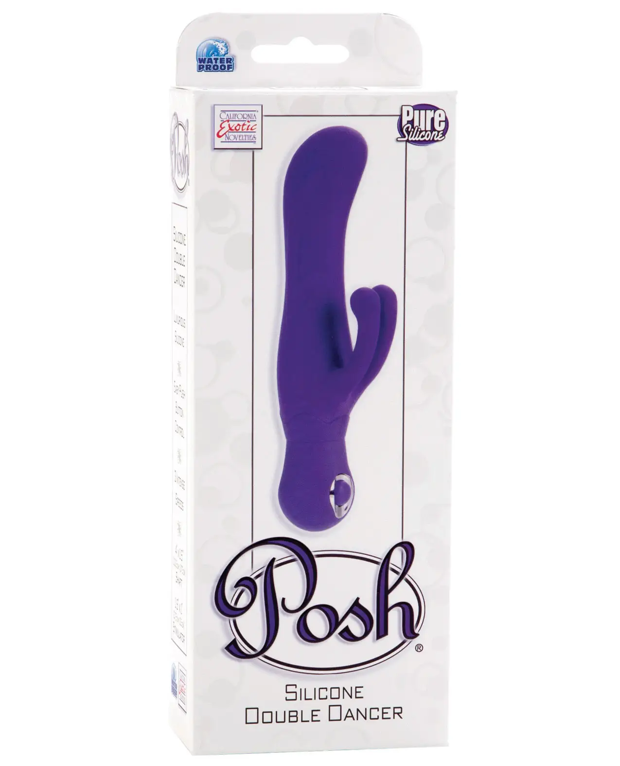 Posh Silicone Double Dancer - Purple - Image 3