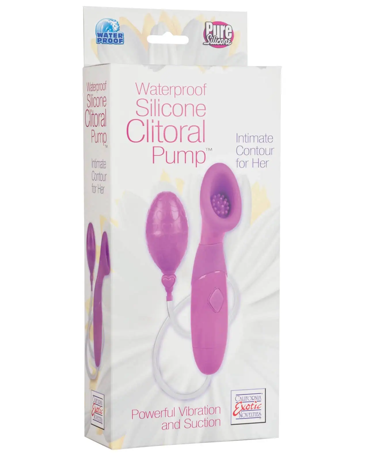 Intimate Pumps Silicone Clitoral Pumps Waterproof - Pink - Featured Image
