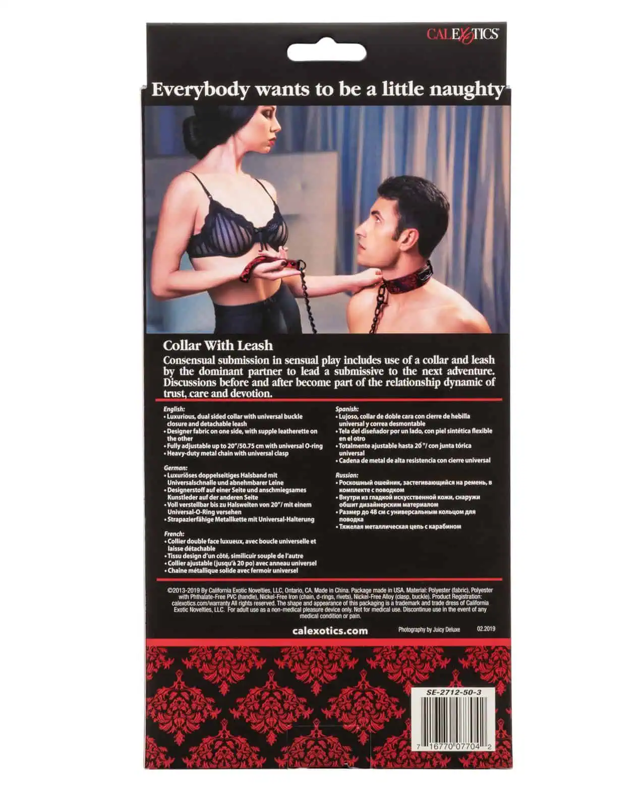 Scandal Collar w/Leash - Image 2