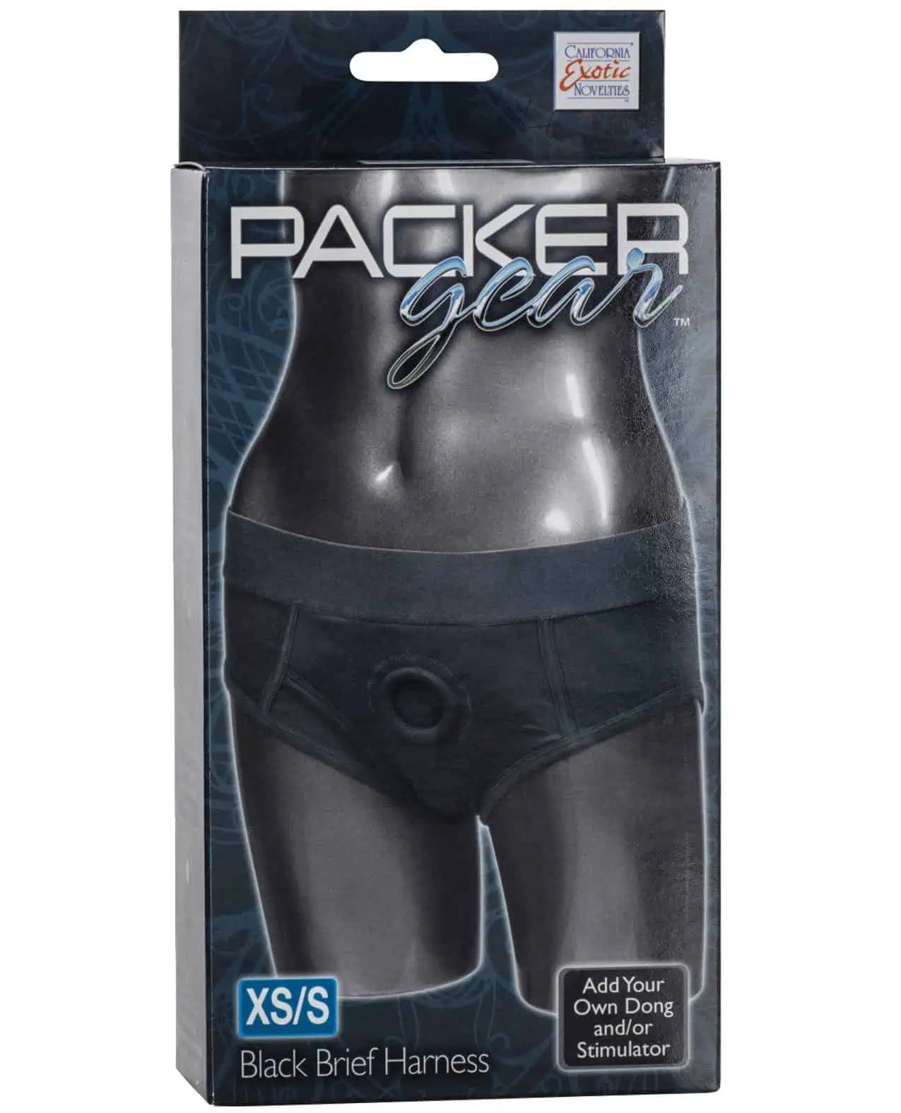 Packer Gear Brief Harness XS/S - Black - Image 3