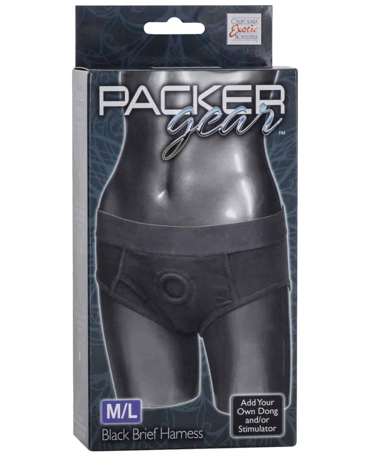 Packer Gear Brief Harness M/L - Black - Image 3