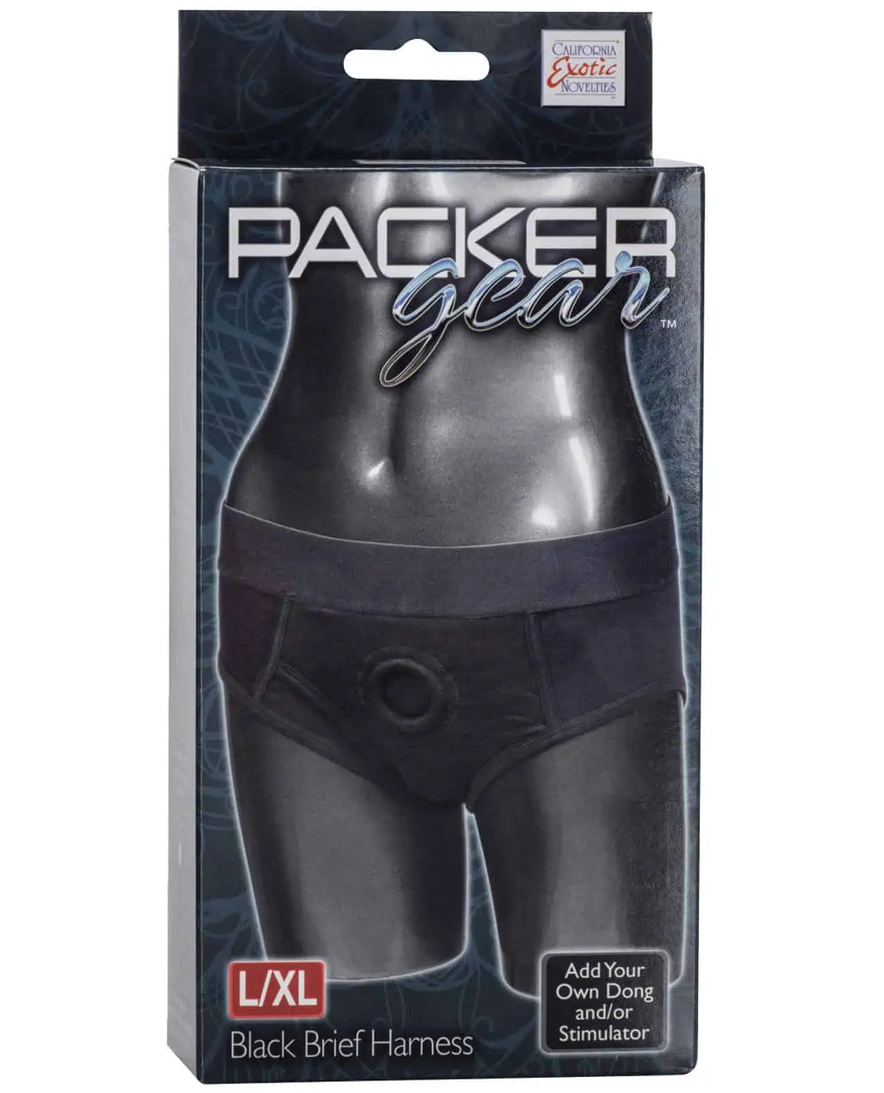 Packer Gear Brief Harness L/XL - Black - Image 3