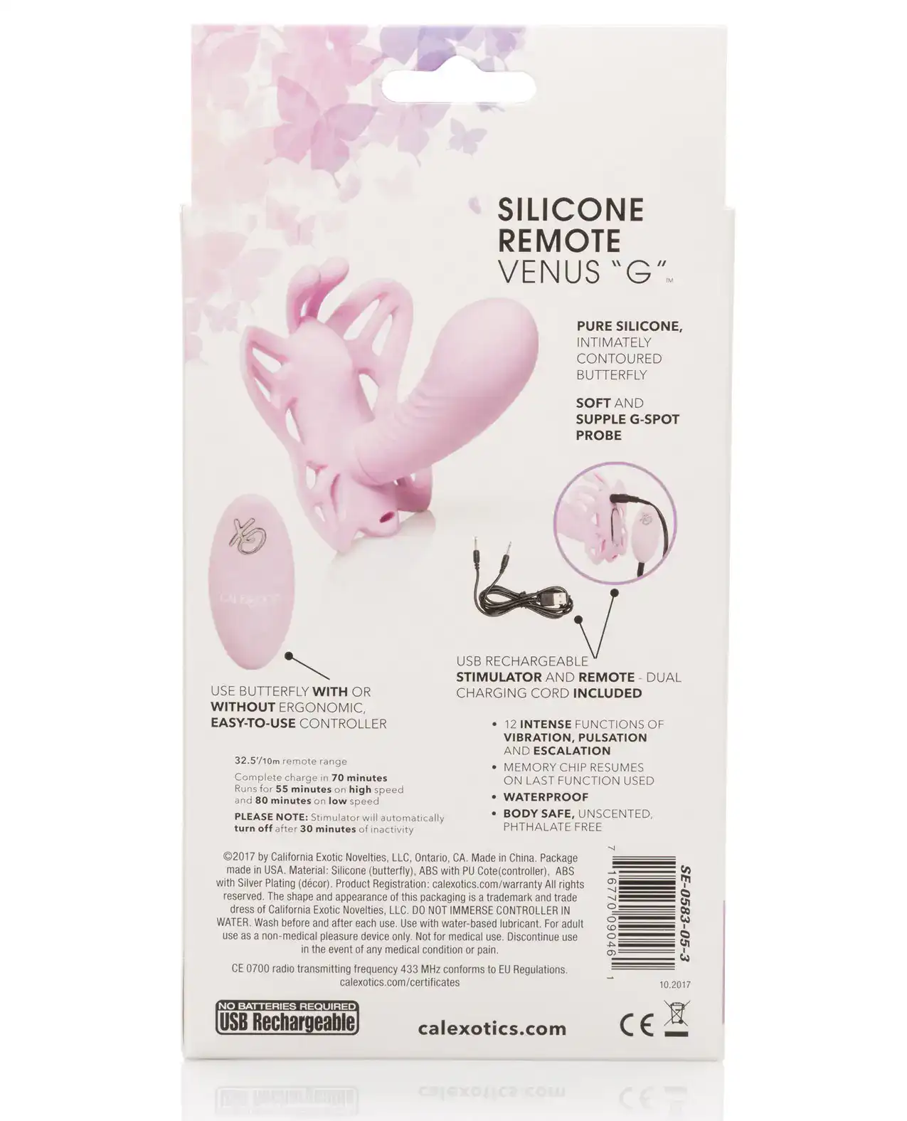 Venus Butterfly Silicone Remote Venus G - Image 2