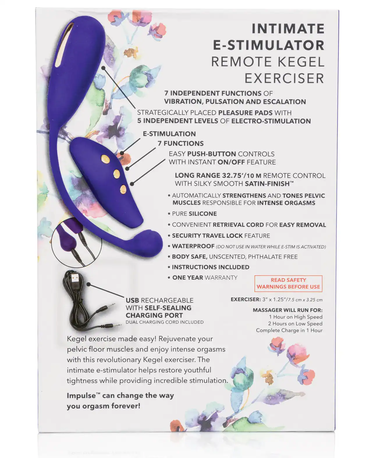 Impulse Intimate E-Stimulator Remote Kegel Exerciser - Image 4