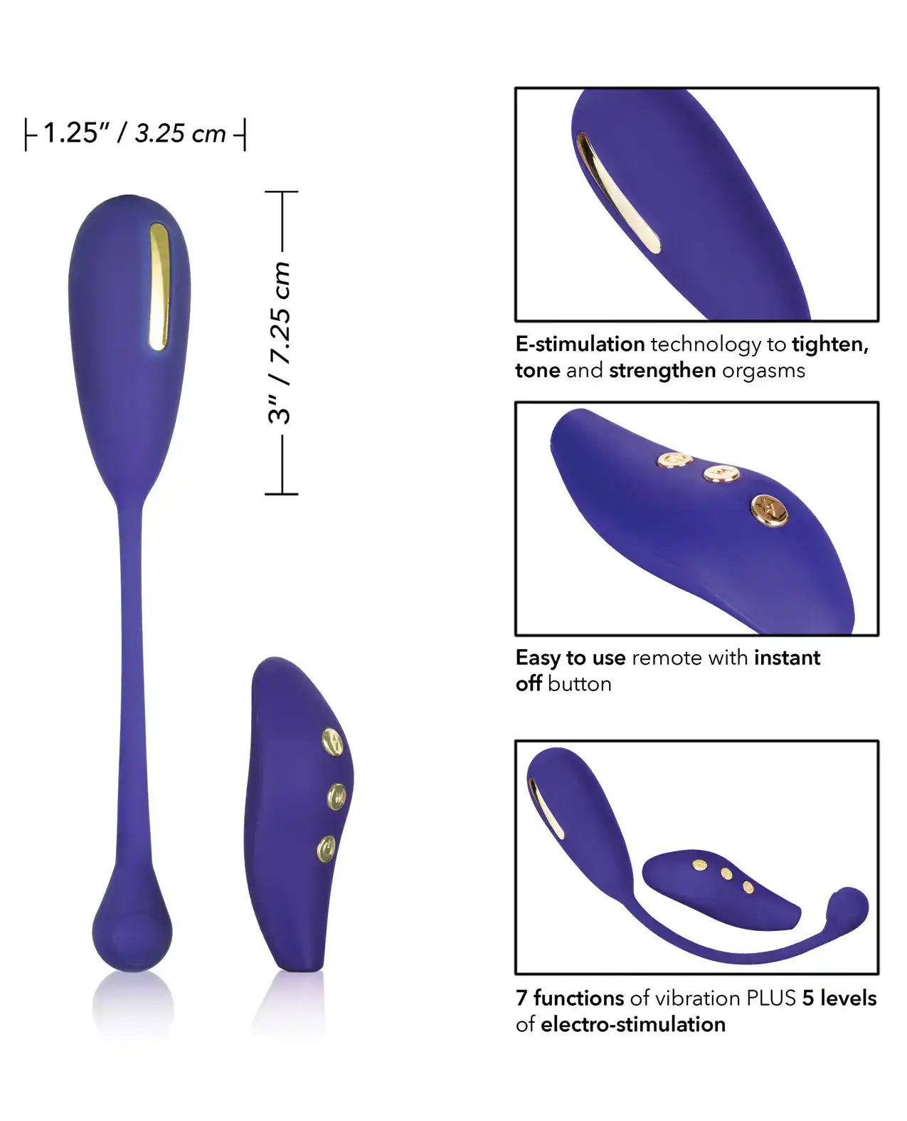 Impulse Intimate E-Stimulator Remote Kegel Exerciser - Image 6