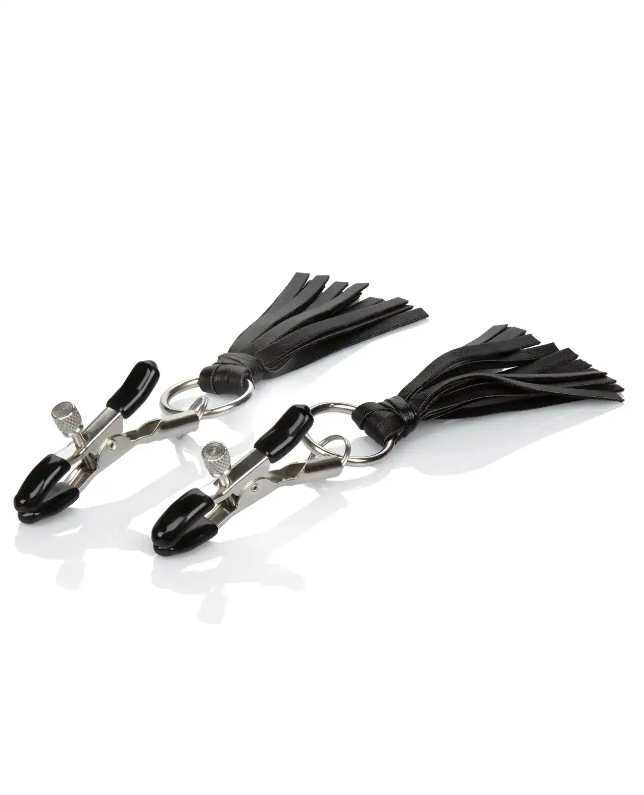 Nipple Play Playful Tassels Nipple Clamps - Black - Image 5