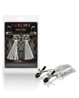 Nipple Play Playful Tassels Nipple Clamps - Silver - Image 1