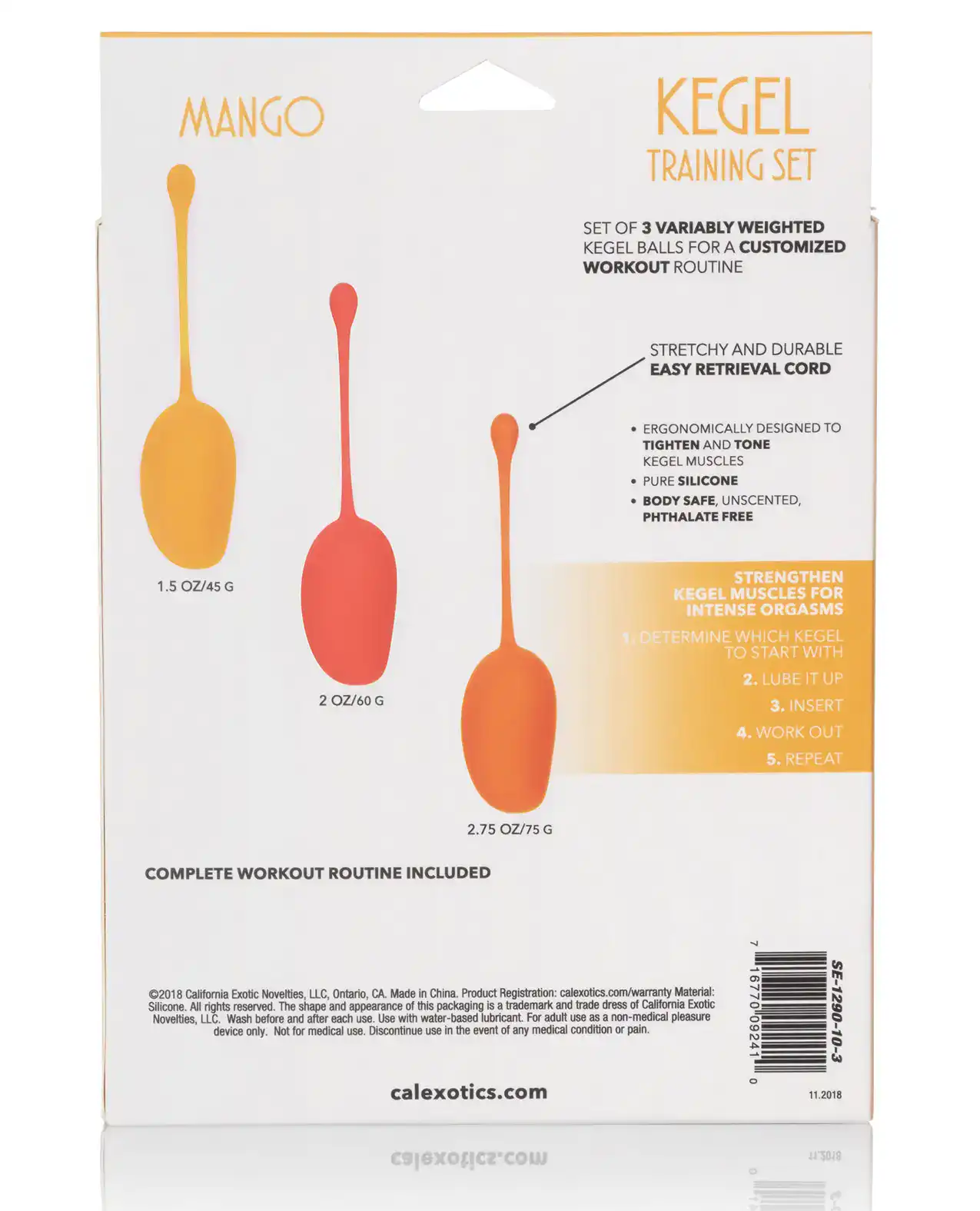 Kegel Training Set - Mango - Image 2