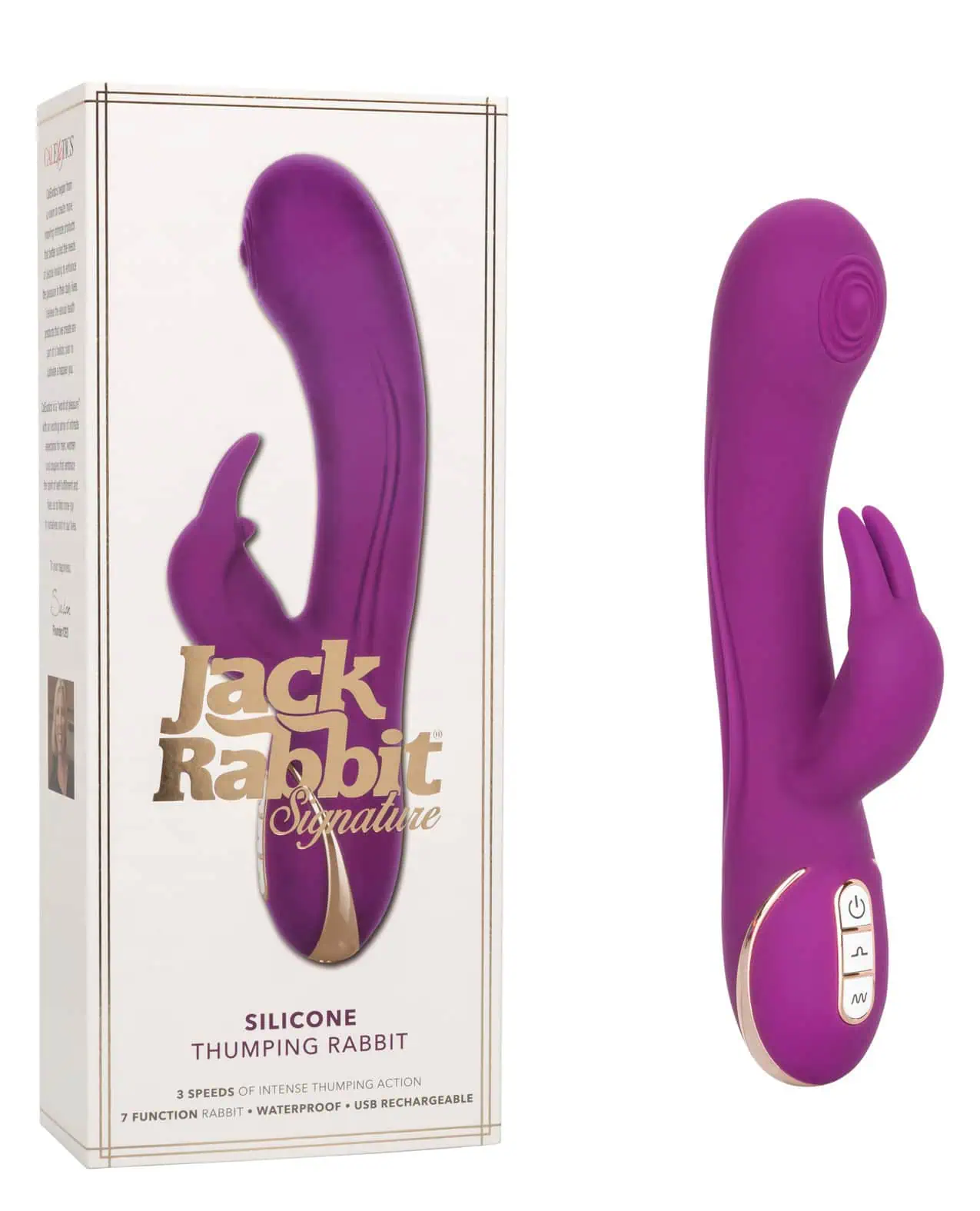Jack Rabbit Signature Silicone Thumping Rabbit - Purple - Image 3