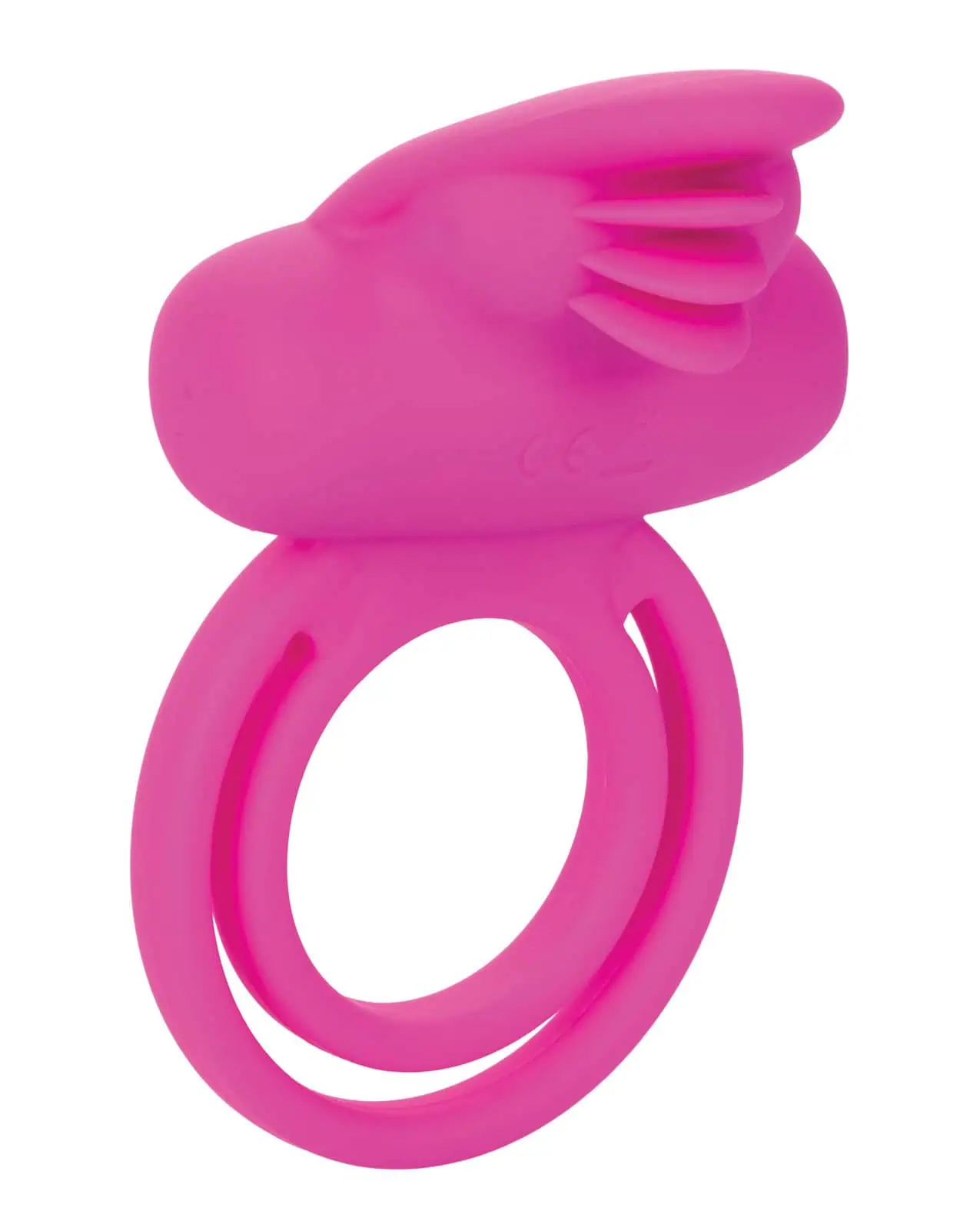 Silicone Rechargeable Dual Clit Flicker Enhancer - Pink - Image 5