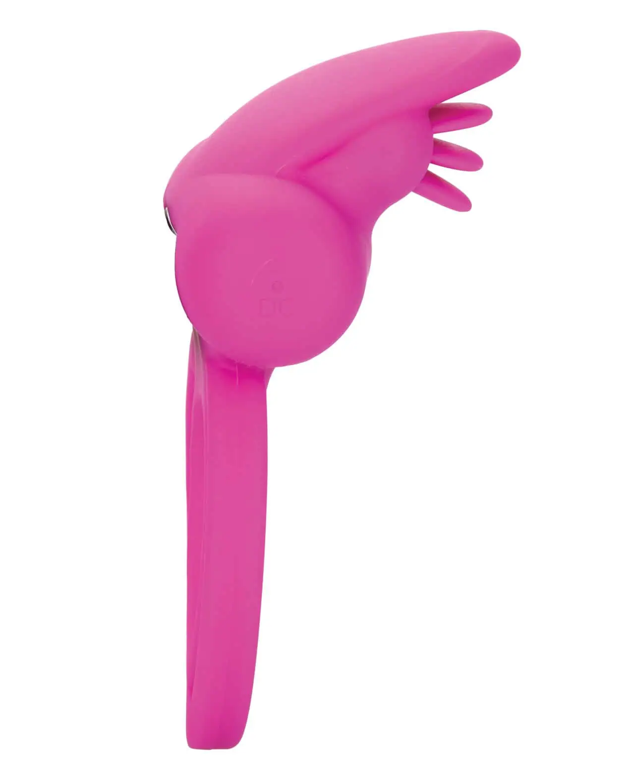 Silicone Rechargeable Dual Clit Flicker Enhancer - Pink - Image 6