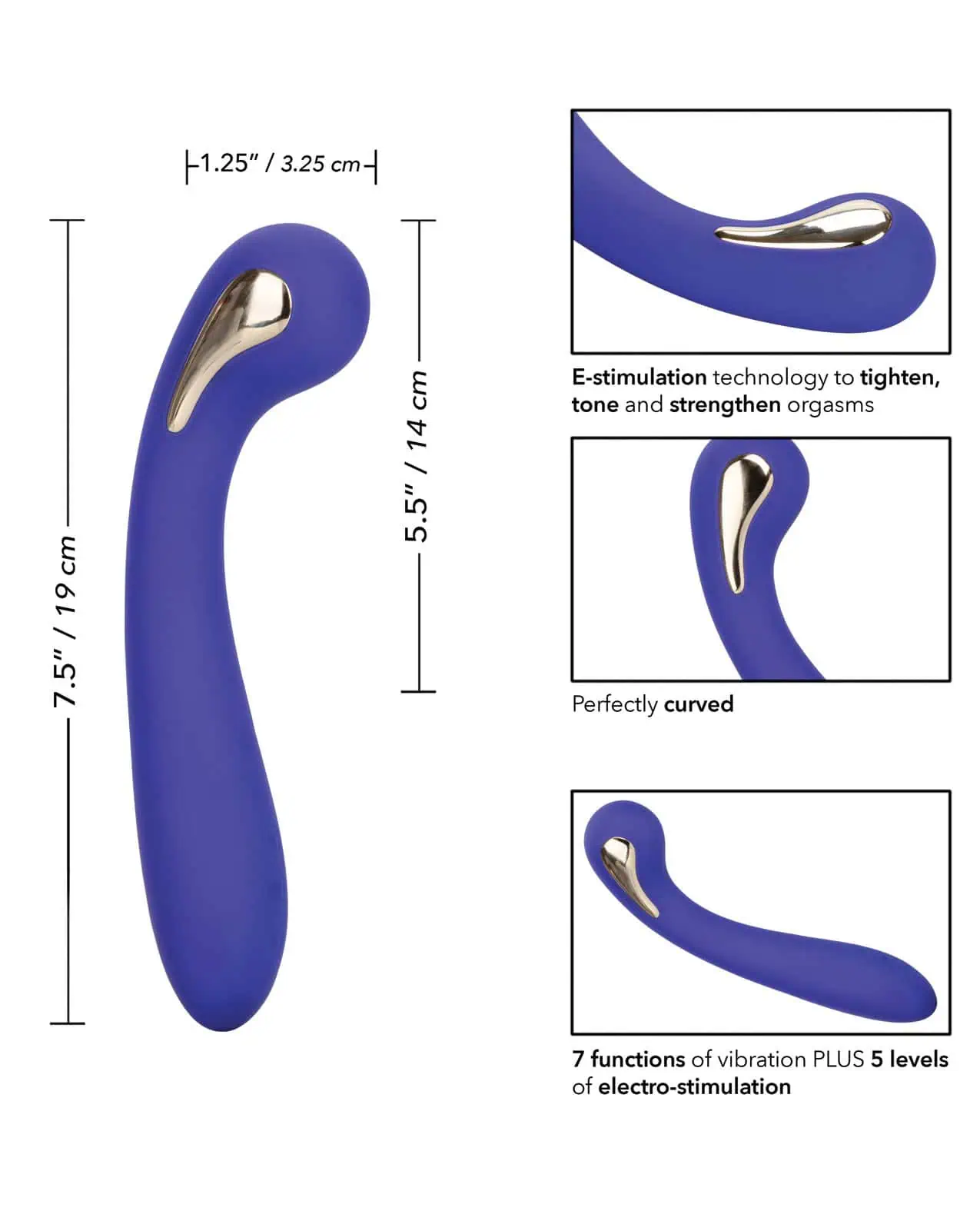 Impulse Intimate Estim Petite G Wand - Blue - Image 4