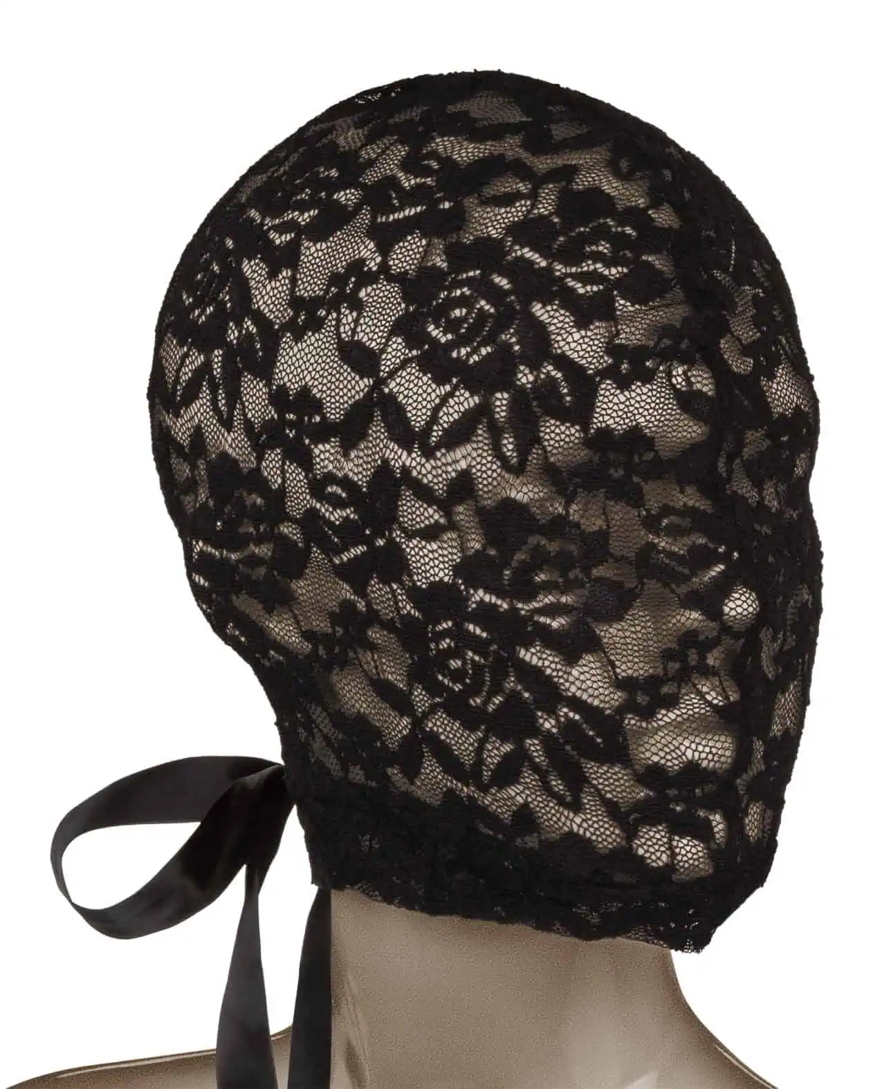 Scandal Corset Lace Hood - Black - Image 3