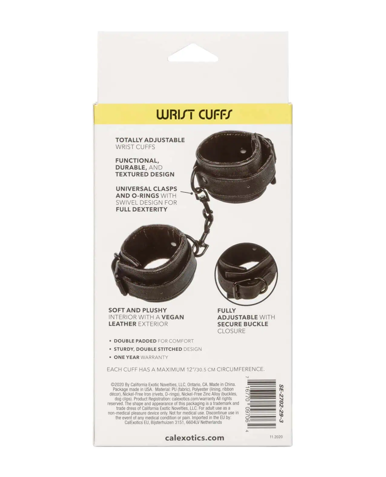 Boundless Wrist Cuffs Black - Image 4