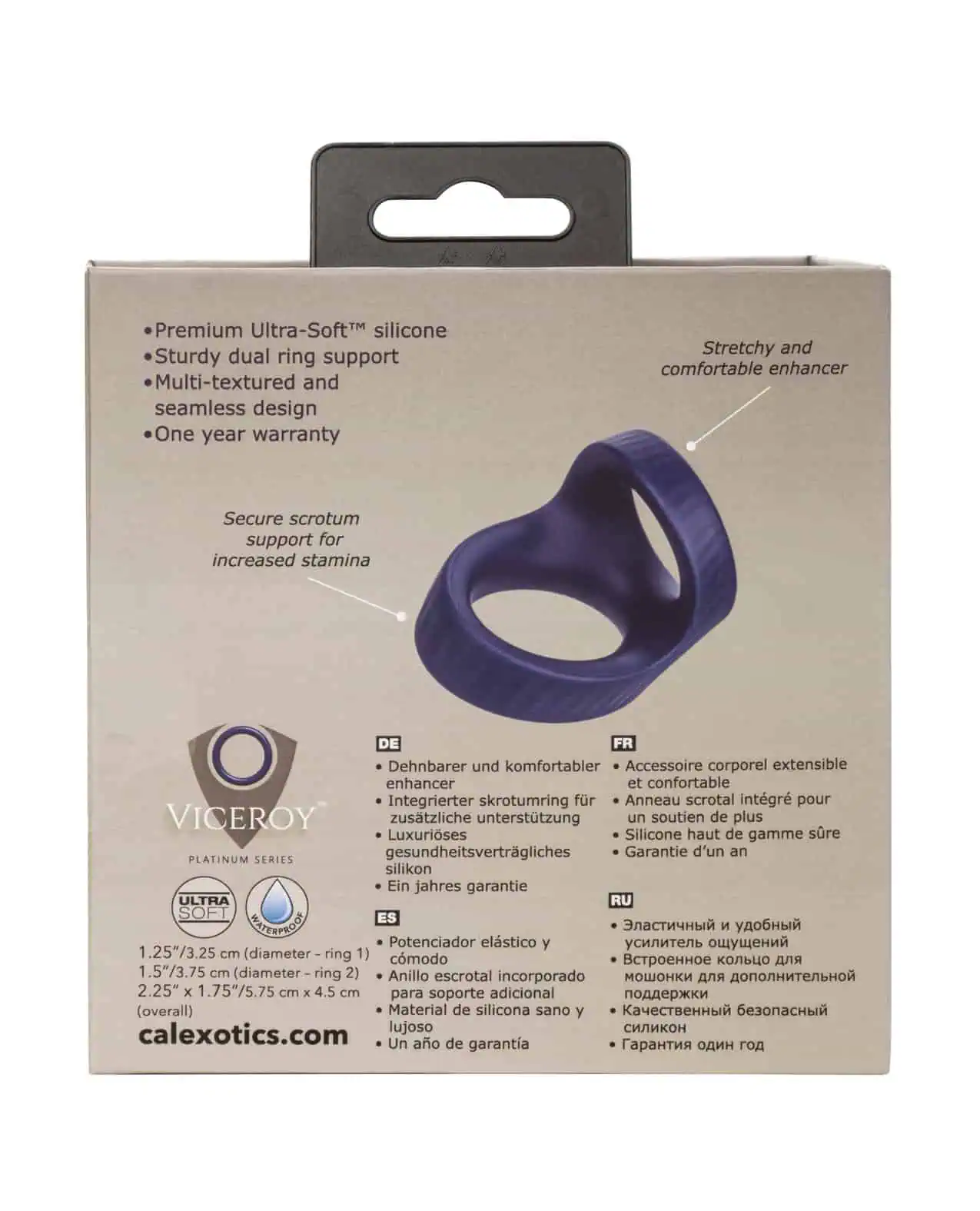 Viceroy Max Dual Ring Blue - Image 4