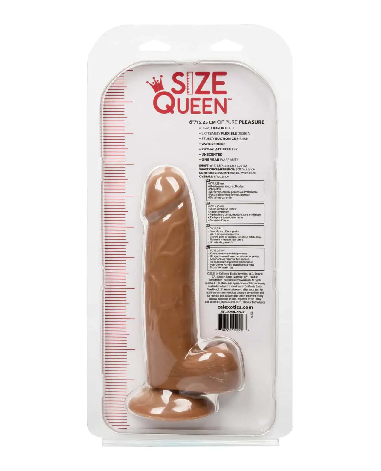 Size Queen 6 Chocolate - Image 4