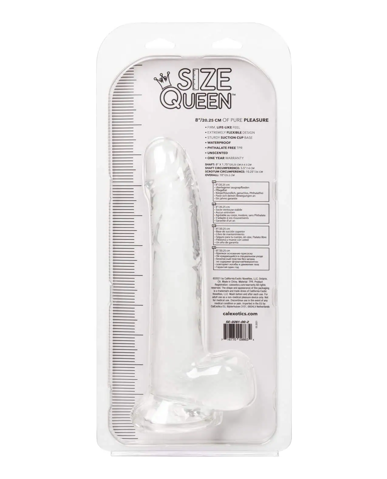 Size Queen 8 Clear - Image 4