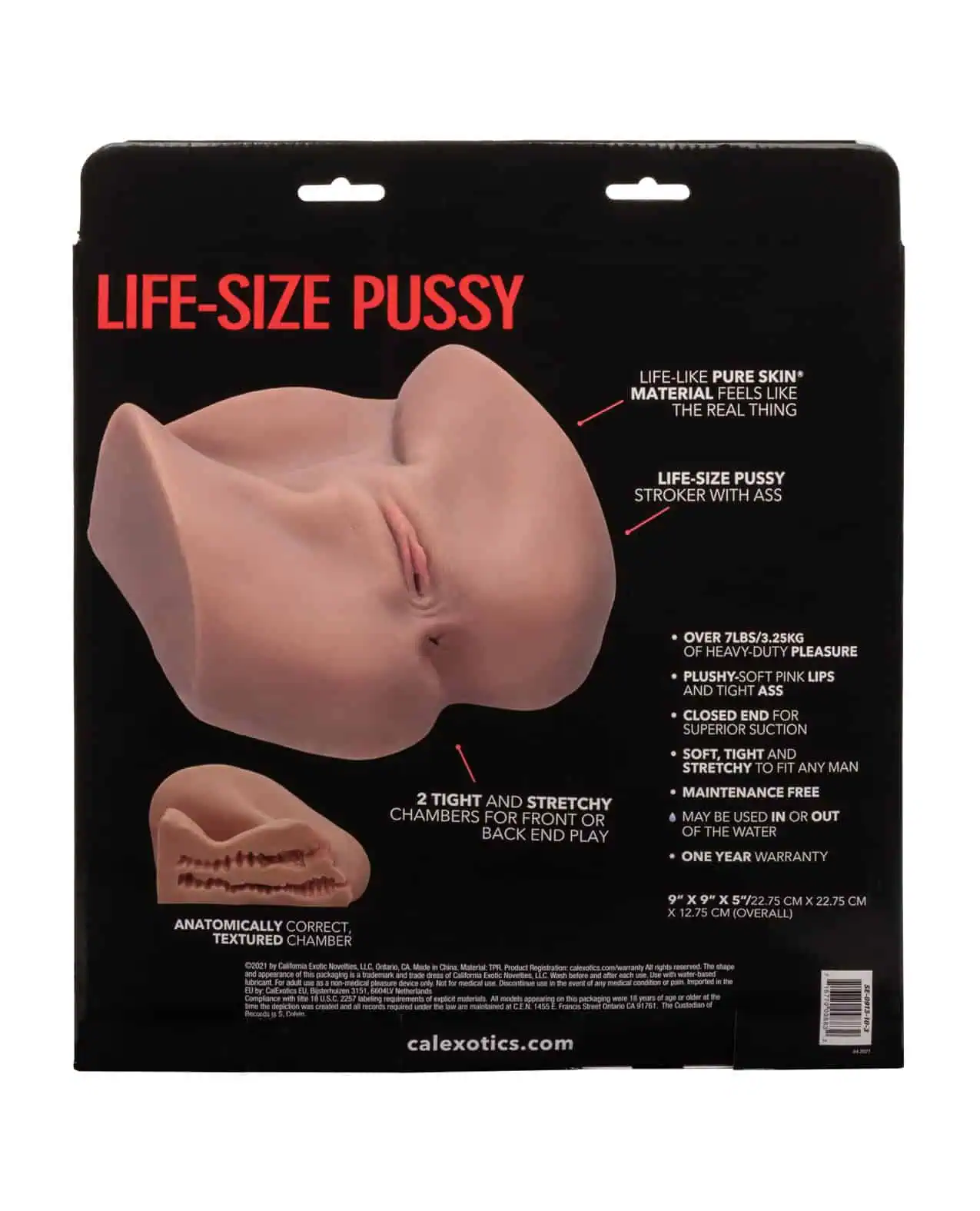 Stroke It Life Size Pussy Chocolate - Image 4