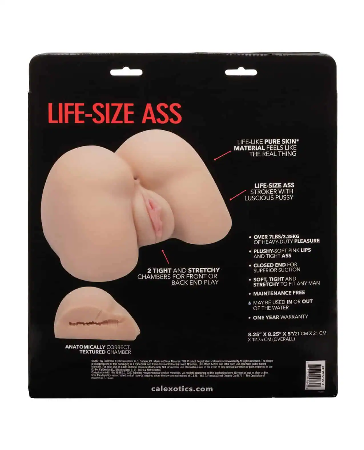 Stroke It Life Size Ass Vanilla - Image 4