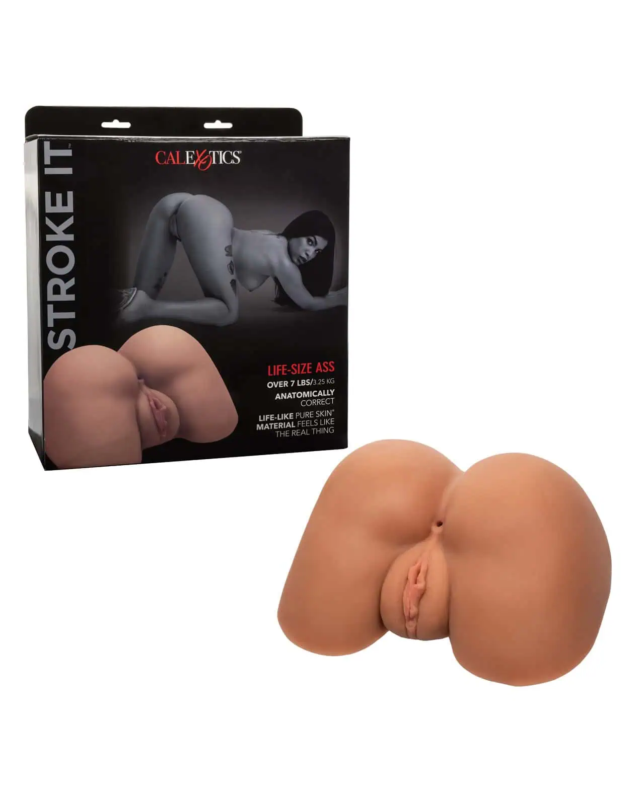 Stroke It Life Size Ass Chocolate - Image 3