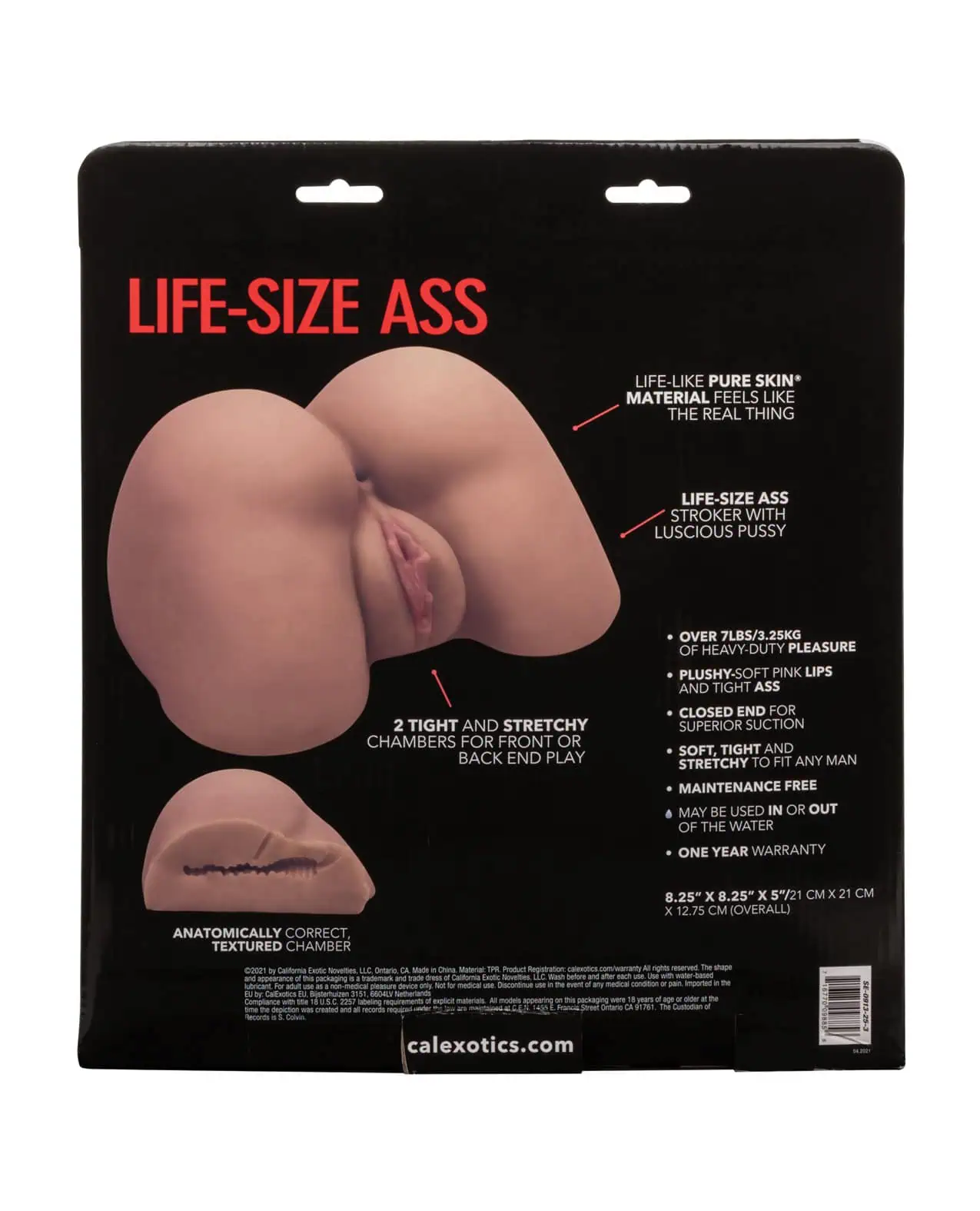Stroke It Life Size Ass Chocolate - Image 4