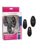 Silicone Remote Nipple Clamps Black - Image 3