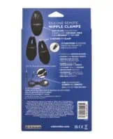 Silicone Remote Nipple Clamps Black - Image 4